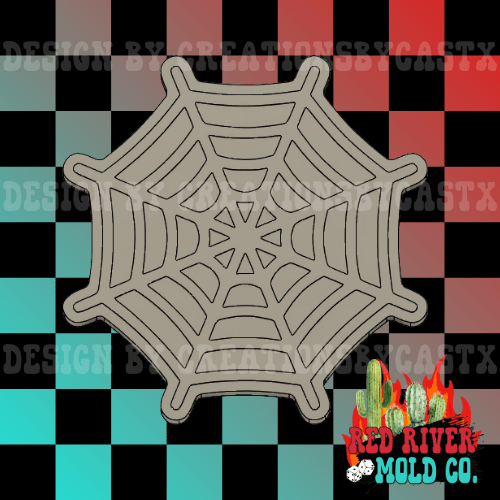 Spider Web Silicone Freshie Mold - Red River Mold Co