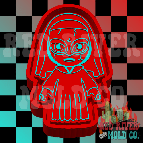 Spooky Scary Characters Silicone Freshie Mold - Red River Mold Co
