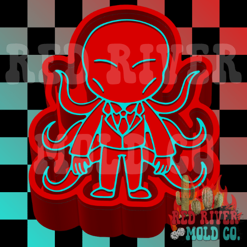 Spooky Scary Characters Silicone Freshie Mold - Red River Mold Co