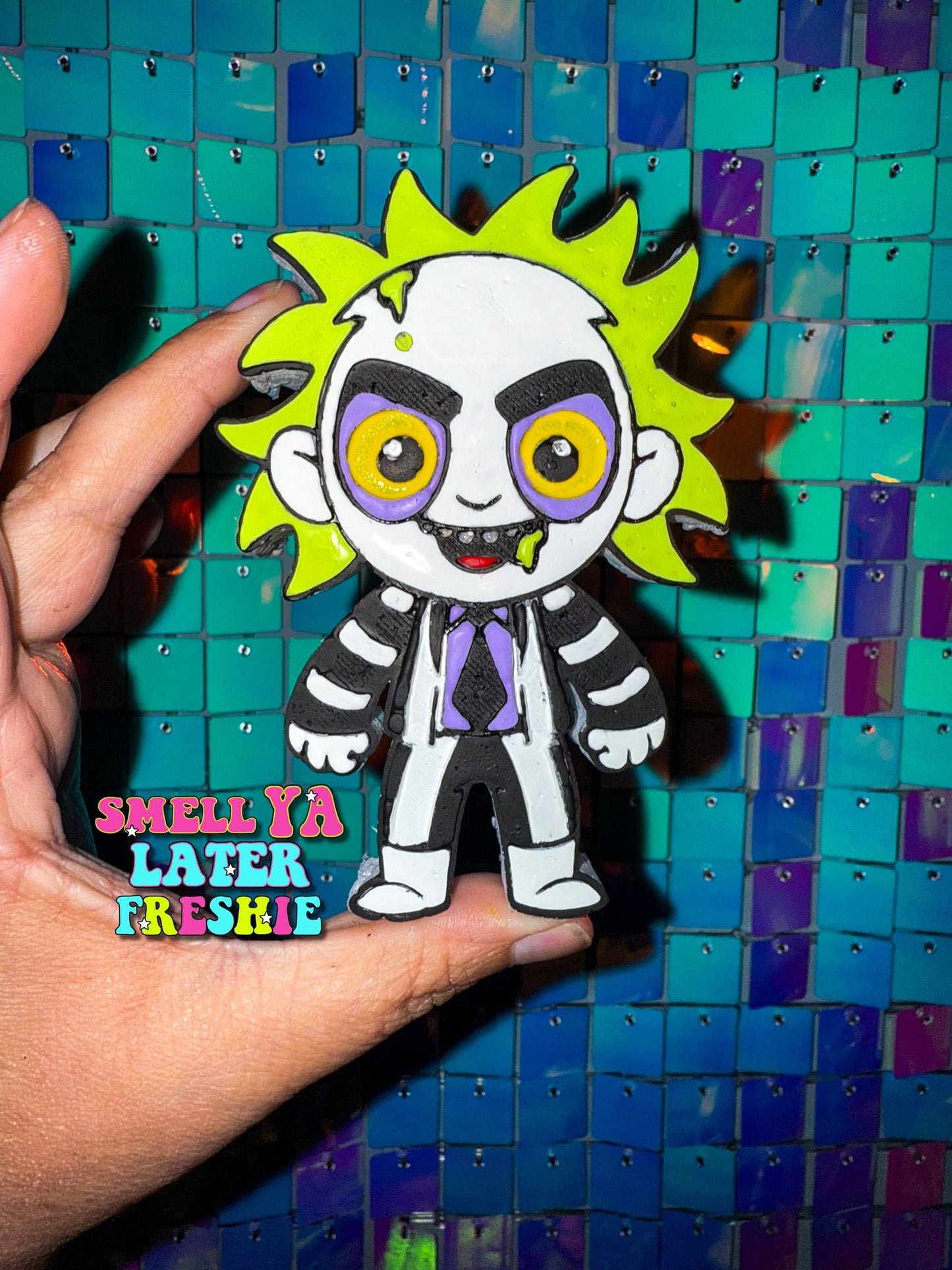 Spooky Scary Characters Silicone Freshie Mold - Red River Mold Co