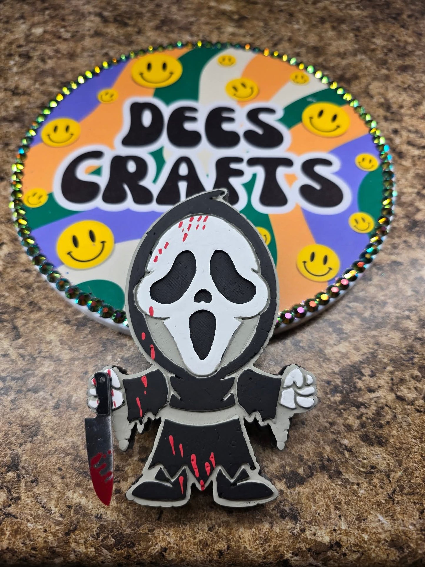 Spooky Scary Characters Silicone Freshie Mold - Red River Mold Co