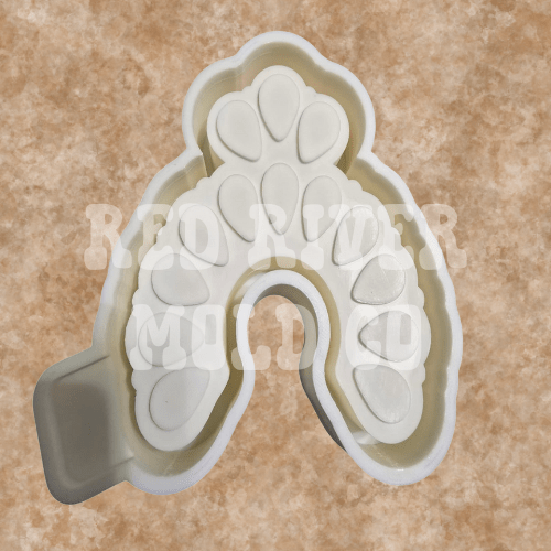 Squash Blossom Necklace Silicone Freshie Mold - Red River Mold Co