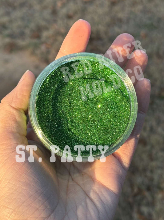St. Patty Premium Fine Glitter (1/128) Metallic - Red River Mold Co