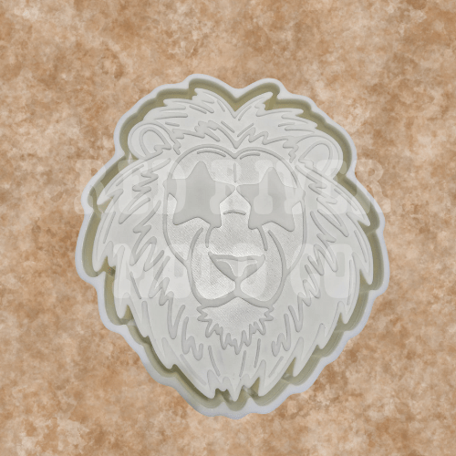 Star Eye Lion Mascot Silicone Freshie Mold - Red River Mold Co