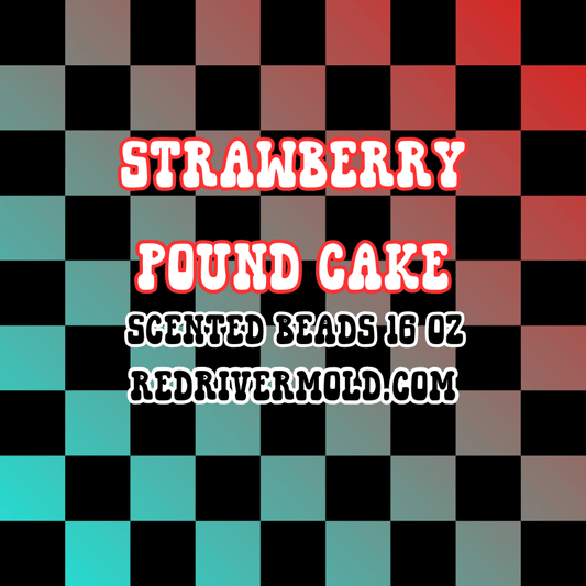 Strawberry Pound Cake Scented Aroma Beads 16 oz - Red River Mold Co