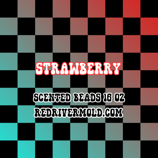 Strawberry Scented Aroma Beads 16 oz - Red River Mold Co