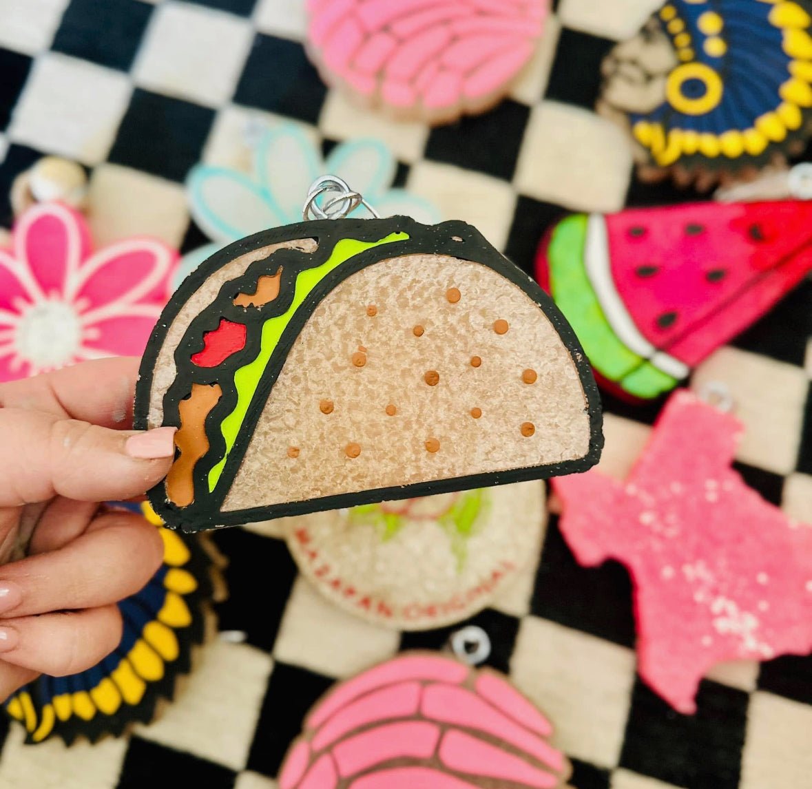 Taco Silicone Freshie Mold - Red River Mold Co