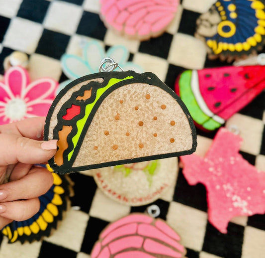 Taco Silicone Freshie Mold - Red River Mold Co