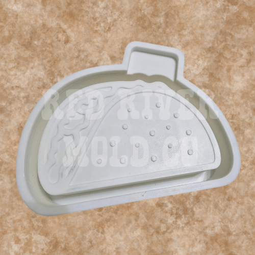 Taco Silicone Freshie Mold - Red River Mold Co