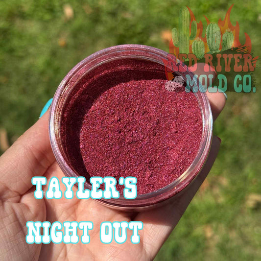 Tayler's Night Out Premium Mica Powder - Red River Mold Co