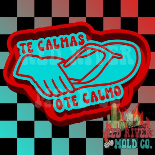 Te Calmas Ote Calmo Silicone Freshie Mold (AGS Mold) - Red River Mold Co