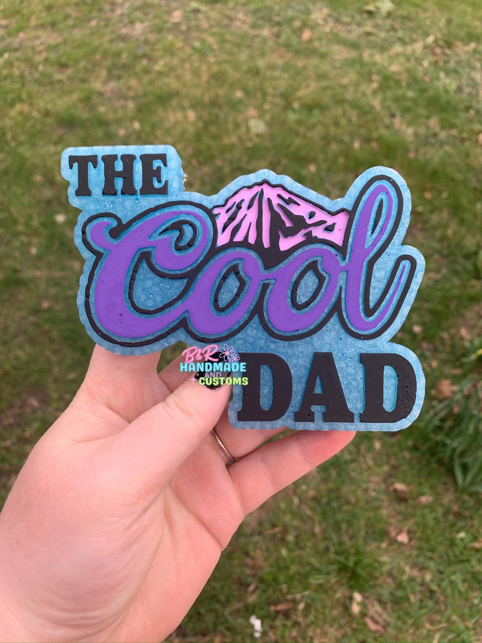 The Cool Dad Silicone Freshie Mold - Red River Mold Co