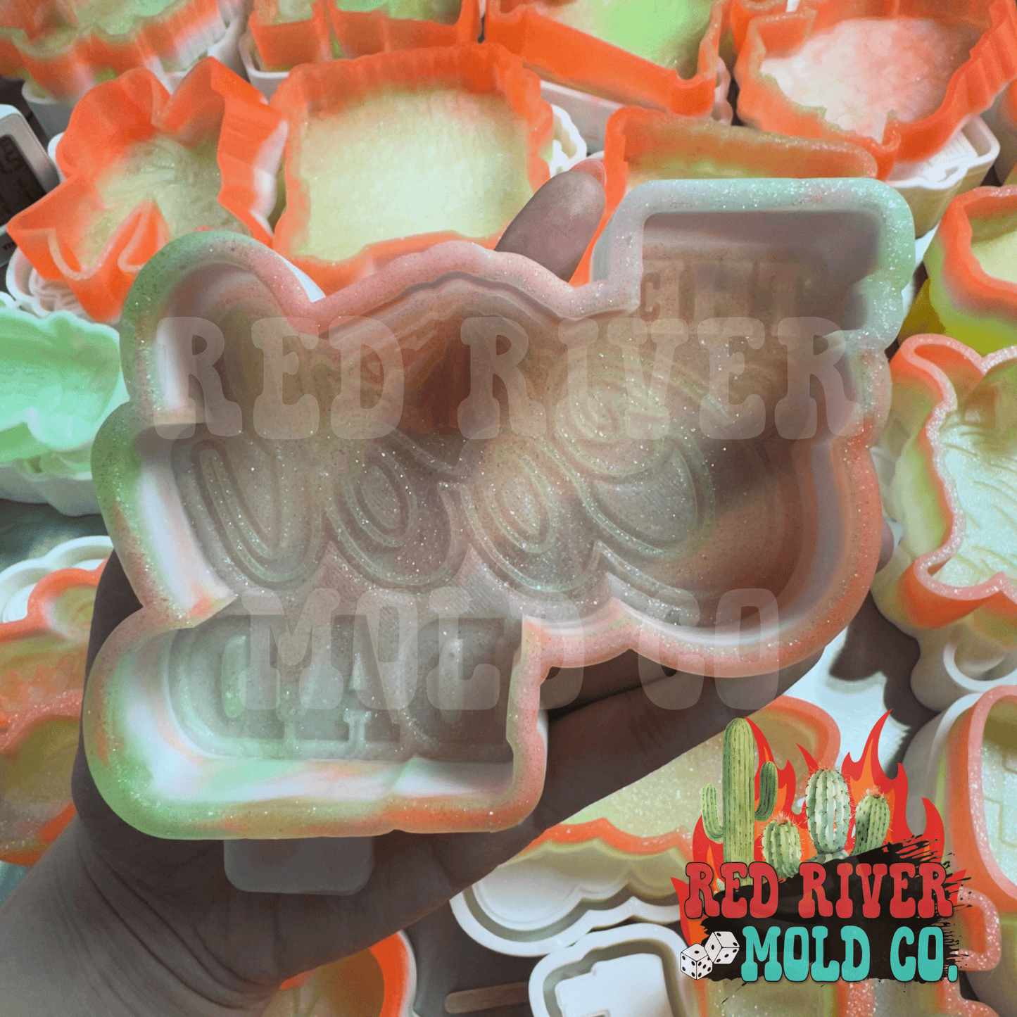 The Cool Dad Silicone Freshie Mold - Red River Mold Co