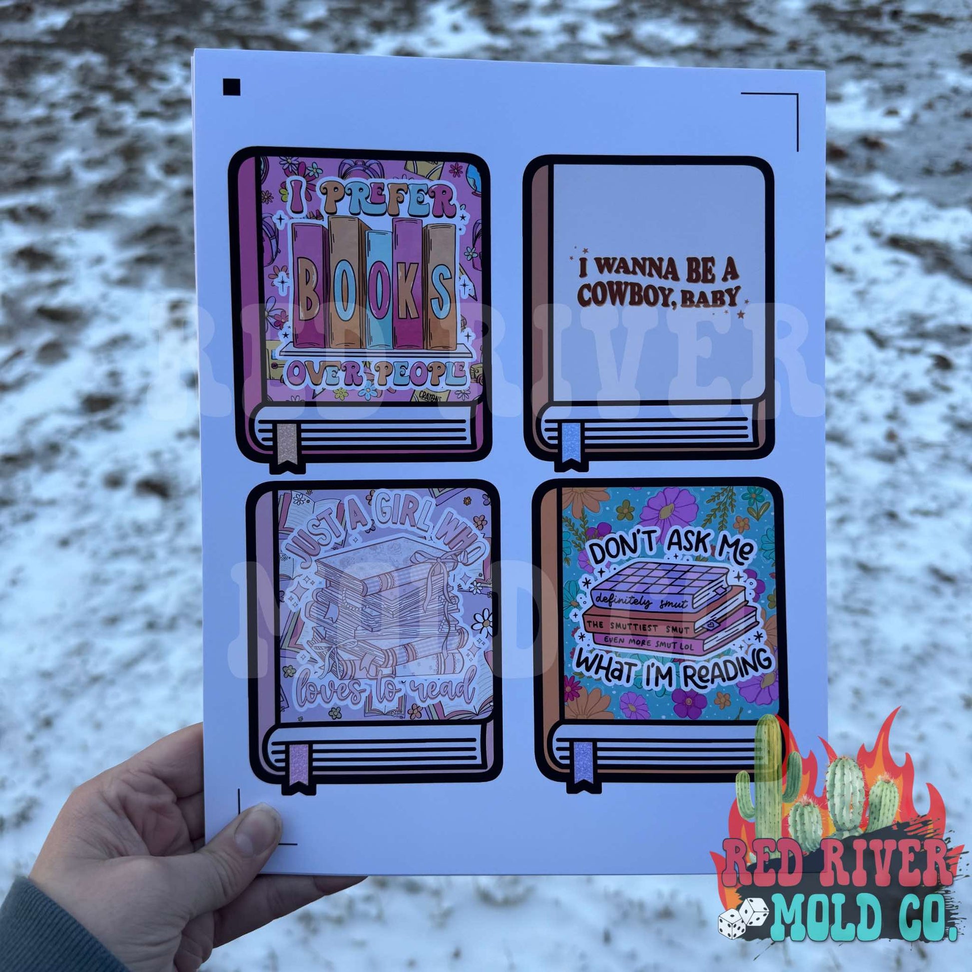 The Freshie Junkie Book cardstock grab bag - Red River Mold Co