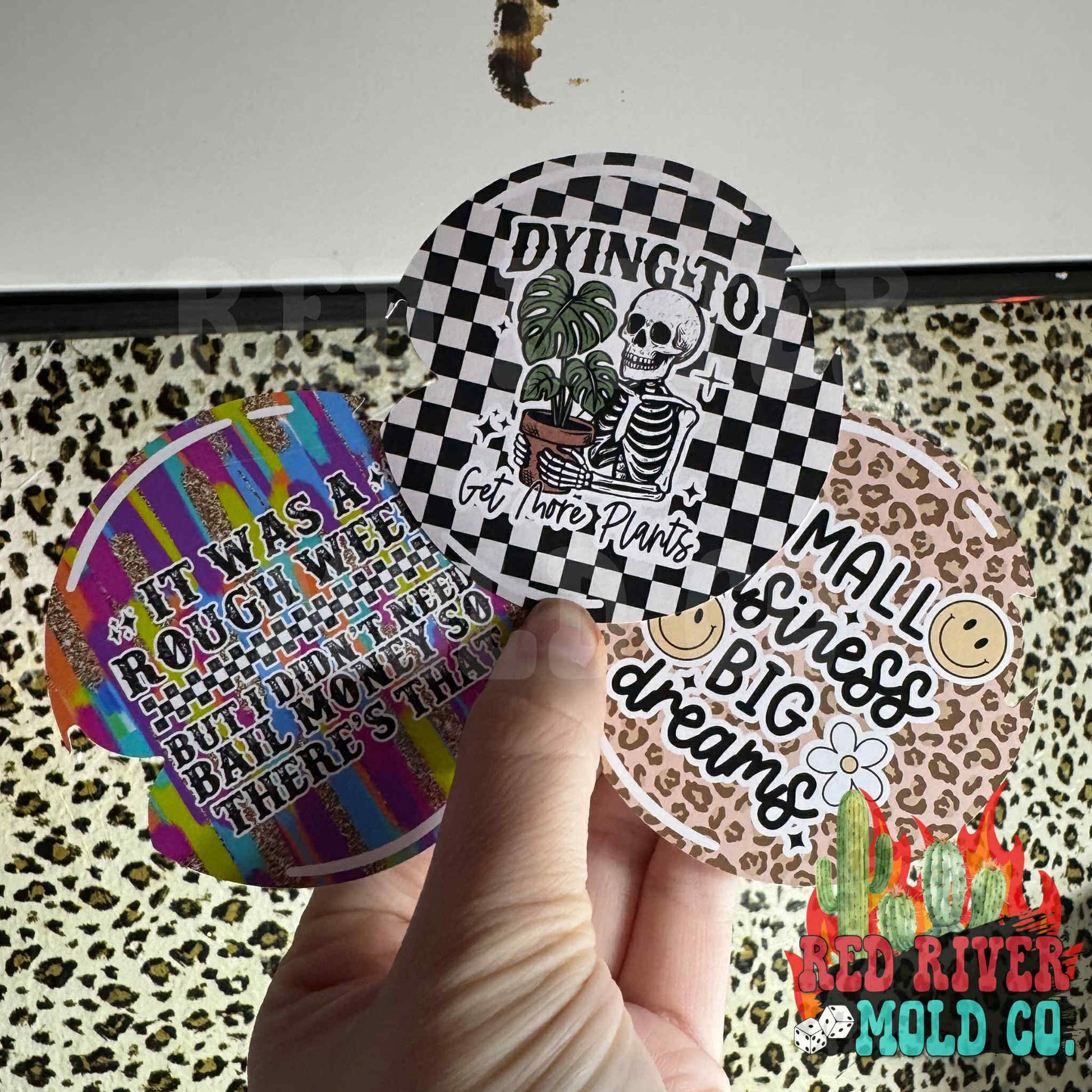 The Freshie Junkie Crystal Ball cardstock grab bag - Red River Mold Co