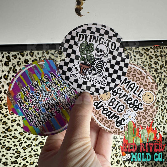 The Freshie Junkie Crystal Ball cardstock grab bag - Red River Mold Co