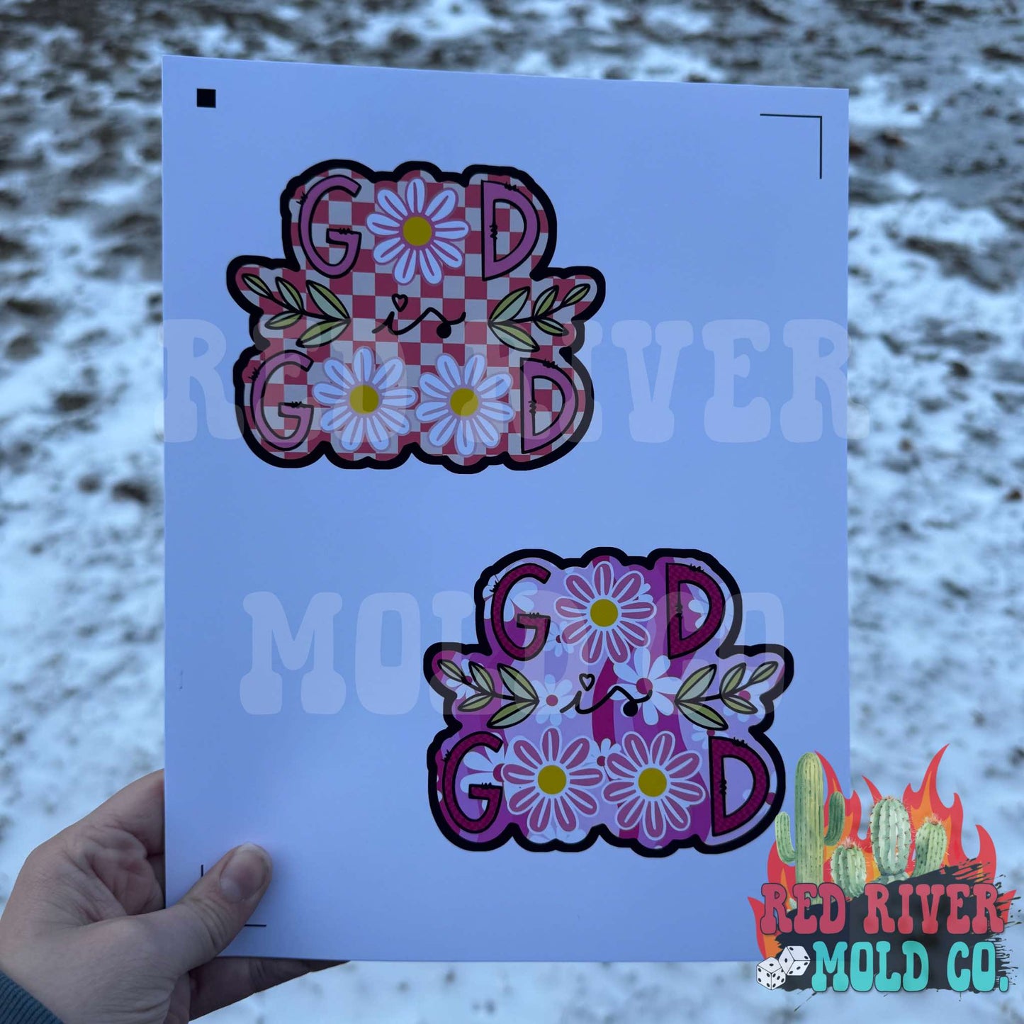 The Freshie Junkie God Is Good cardstock grab bag - Red River Mold Co