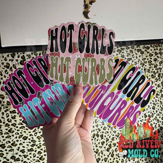 The Freshie Junkie Hot Girls Hit Curbs cardstock grab bag - Red River Mold Co