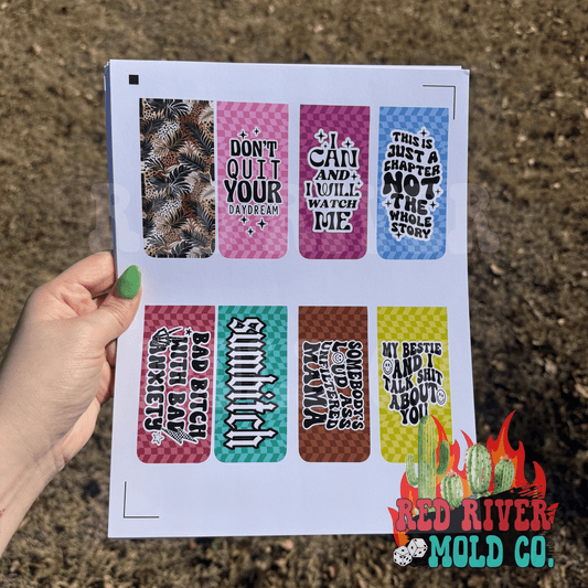 The Freshie Junkie Lighter cardstock grab bag - Red River Mold Co