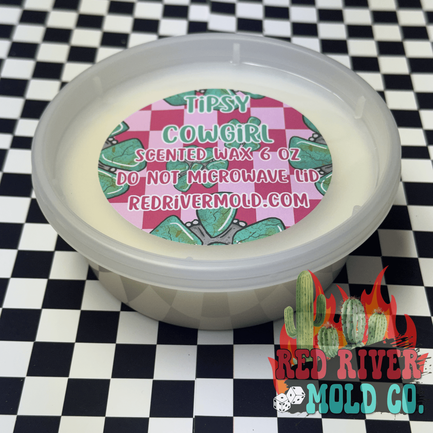 Tipsy Cowgirl Pre - Scented Wax 6oz - Red River Mold Co