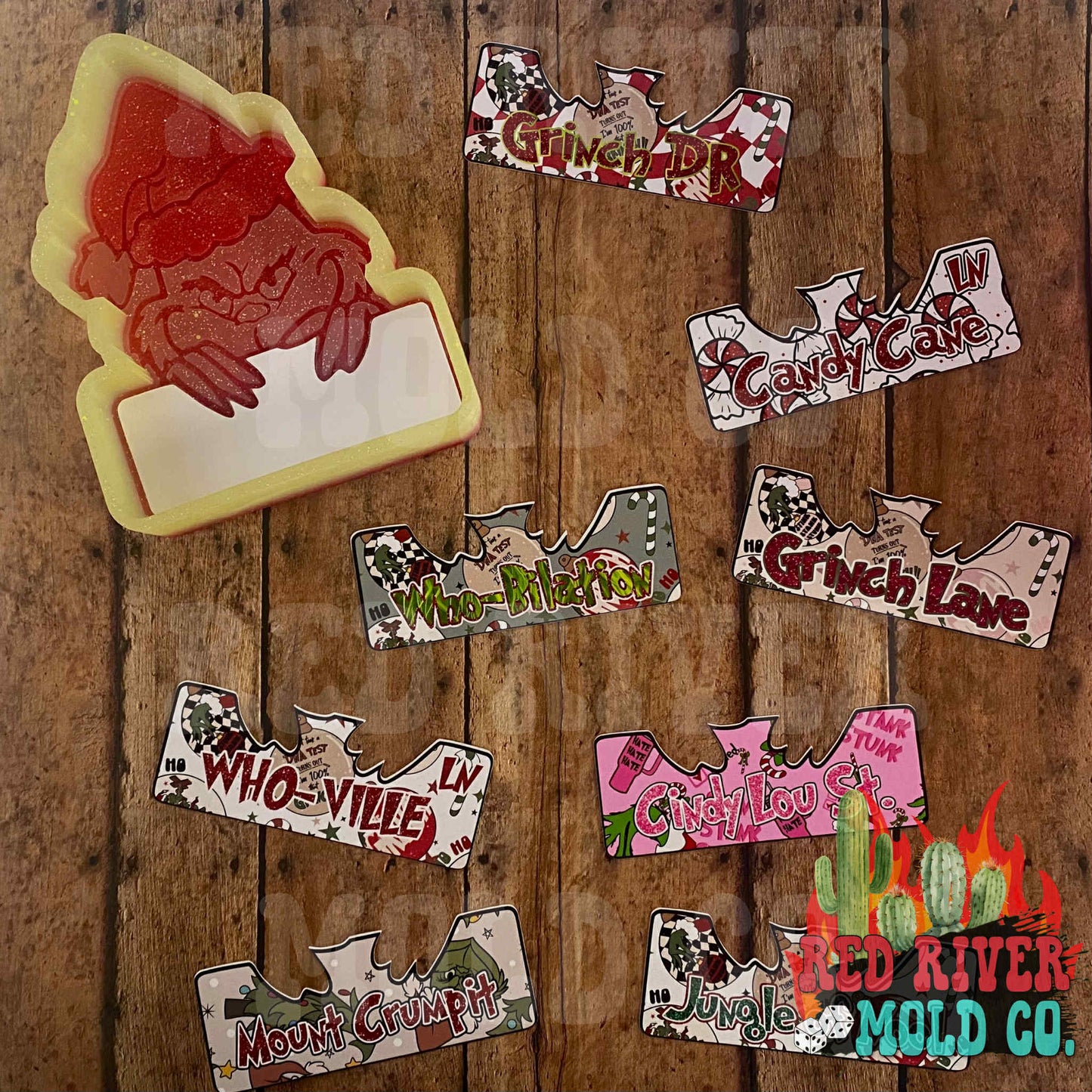 TLB Grouch Blank cardstock grab bag - Red River Mold Co