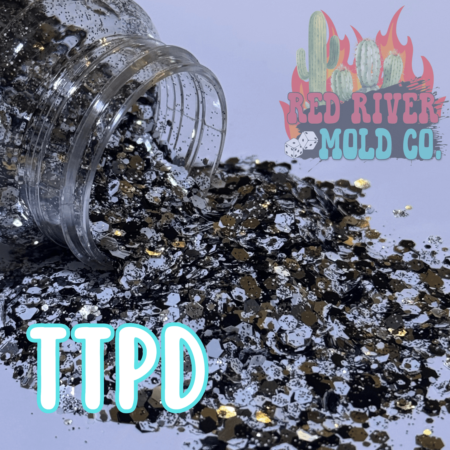 TTPD Premium Chunky Glitter (Metallic) - Red River Mold Co