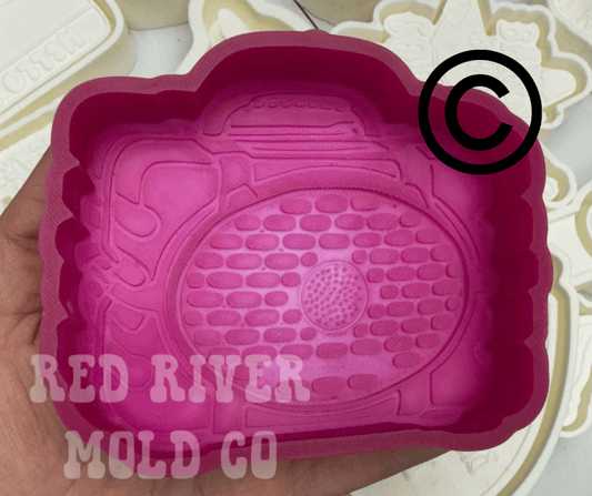 Turtle Box Speaker Silicone Freshie Mold - Red River Mold Co