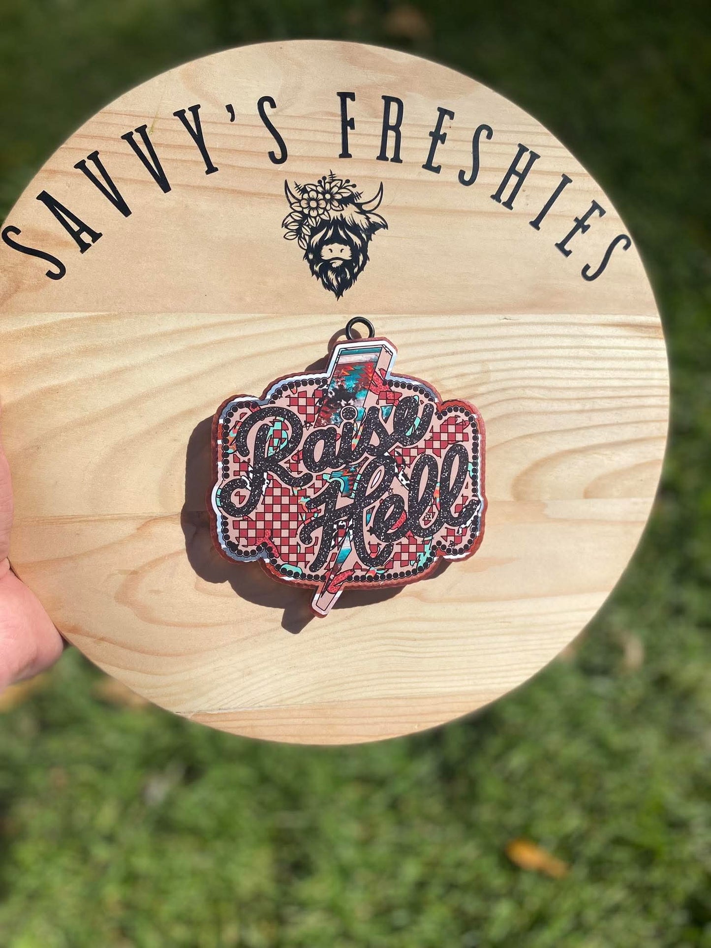 Western Raise Hell Silicone Freshie Mold - Red River Mold Co