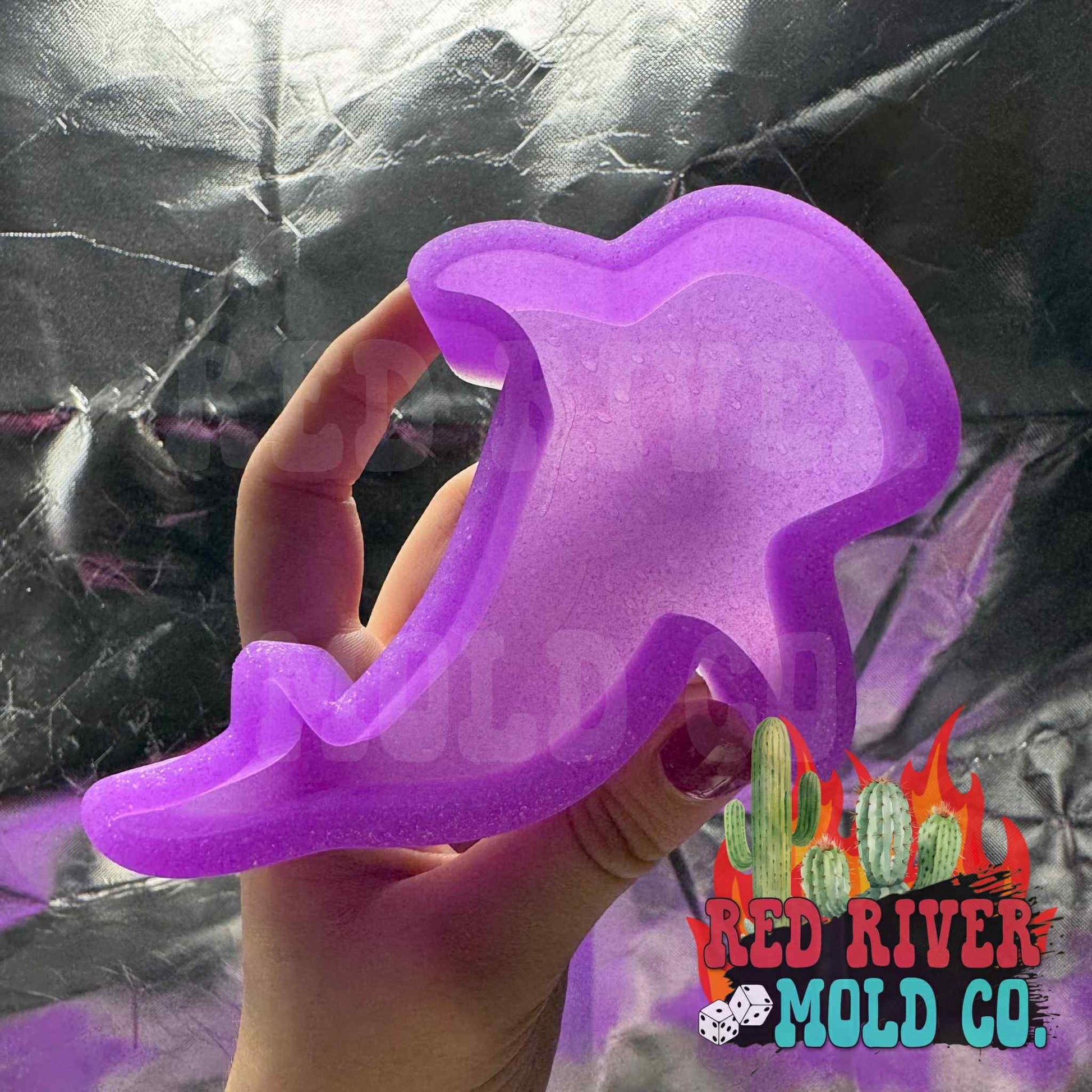 Whale Shark Silicone Freshie Mold - Red River Mold Co