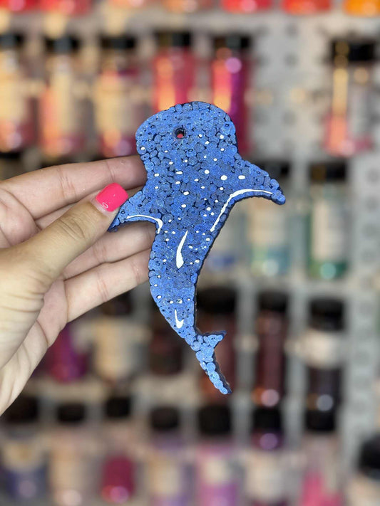 Whale Shark Silicone Freshie Mold - Red River Mold Co