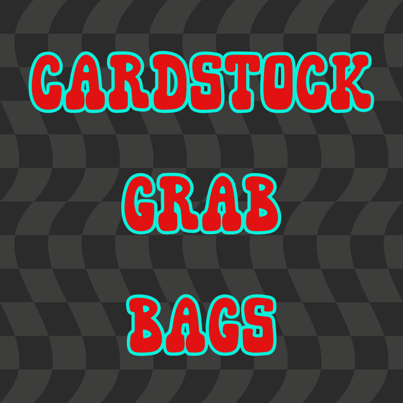 All Cardstock Grab Bags - Red River Mold Co