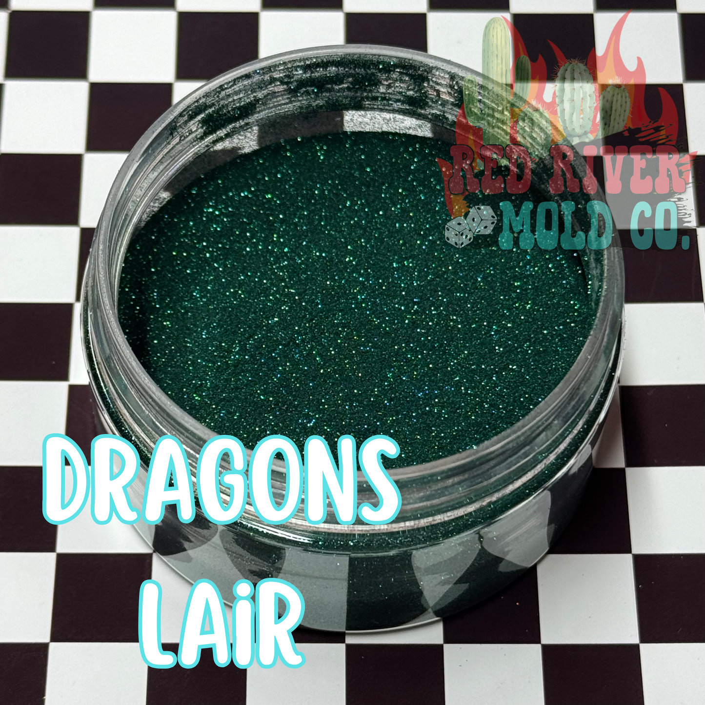 Dragons Lair Premium Ultra Fine Glitter Dust (1/500) Metallic