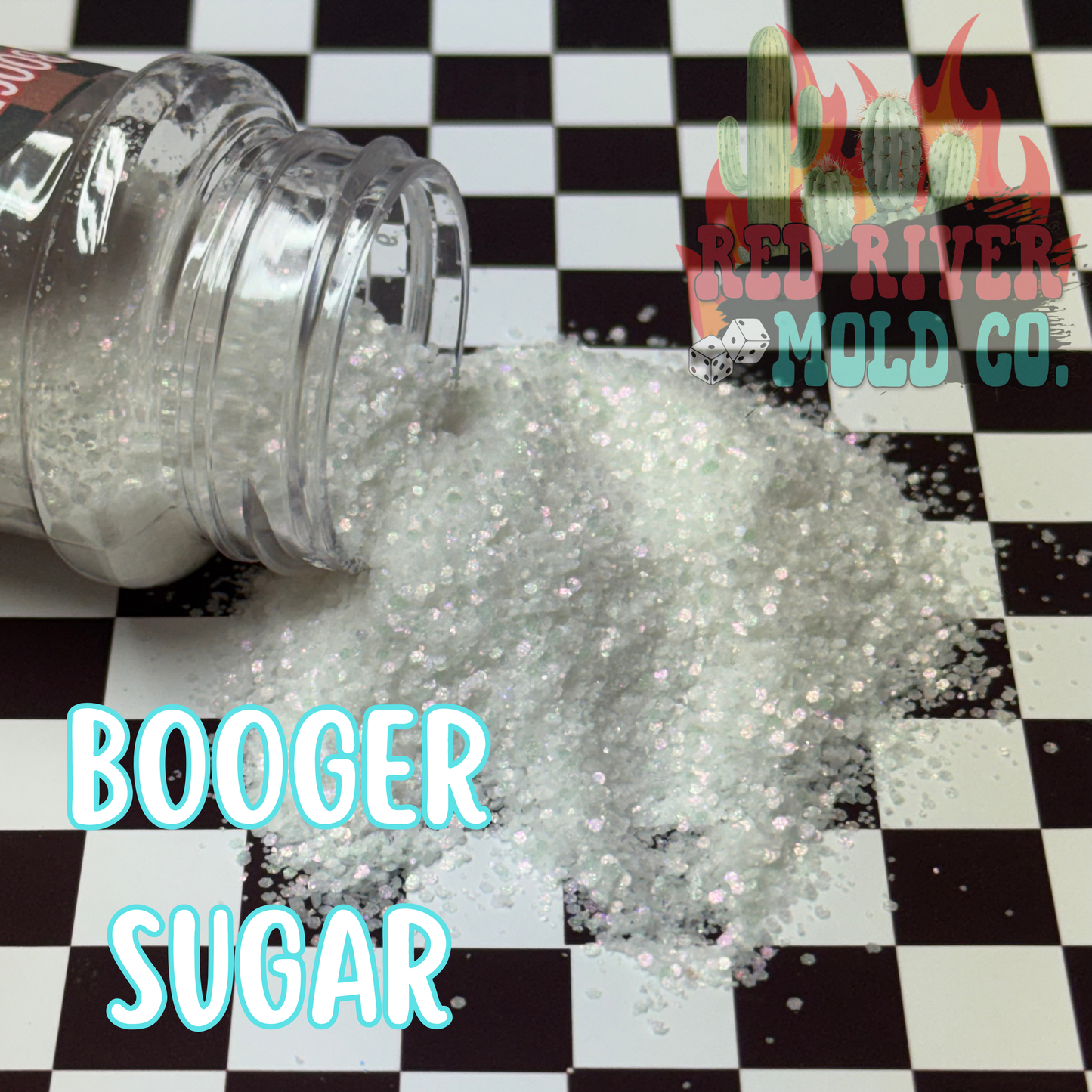 Booger Sugar Premium Mini Chunky Glitter (Holographic Iridescent)