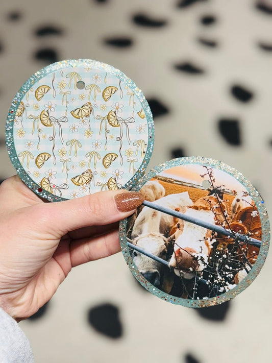 3 in Round Silicone Freshie Mold - Red River Mold Co