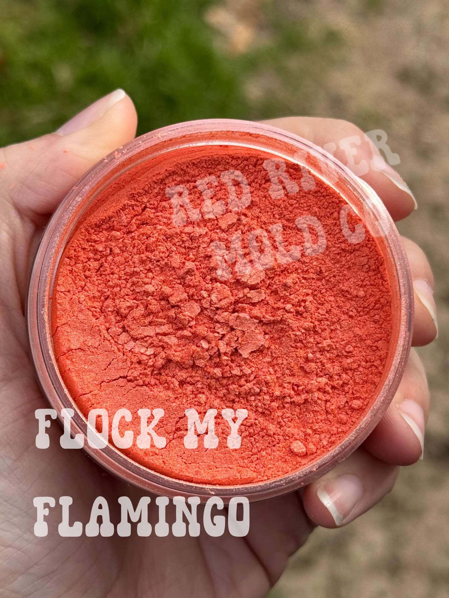 Flock My Flamingo Premium Mica Powder