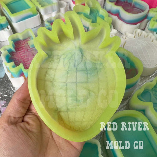 Disco Strawberry Silicone Freshie Mold