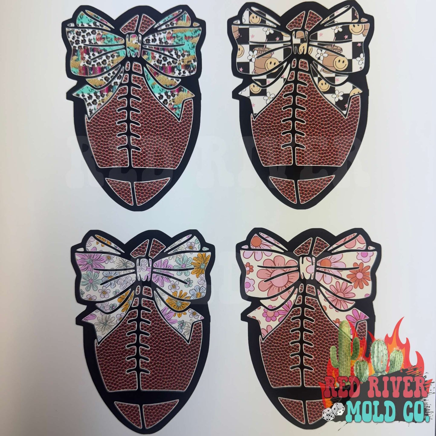 Sunshine Scent Co Coquette Bow Football cardstock grab bag