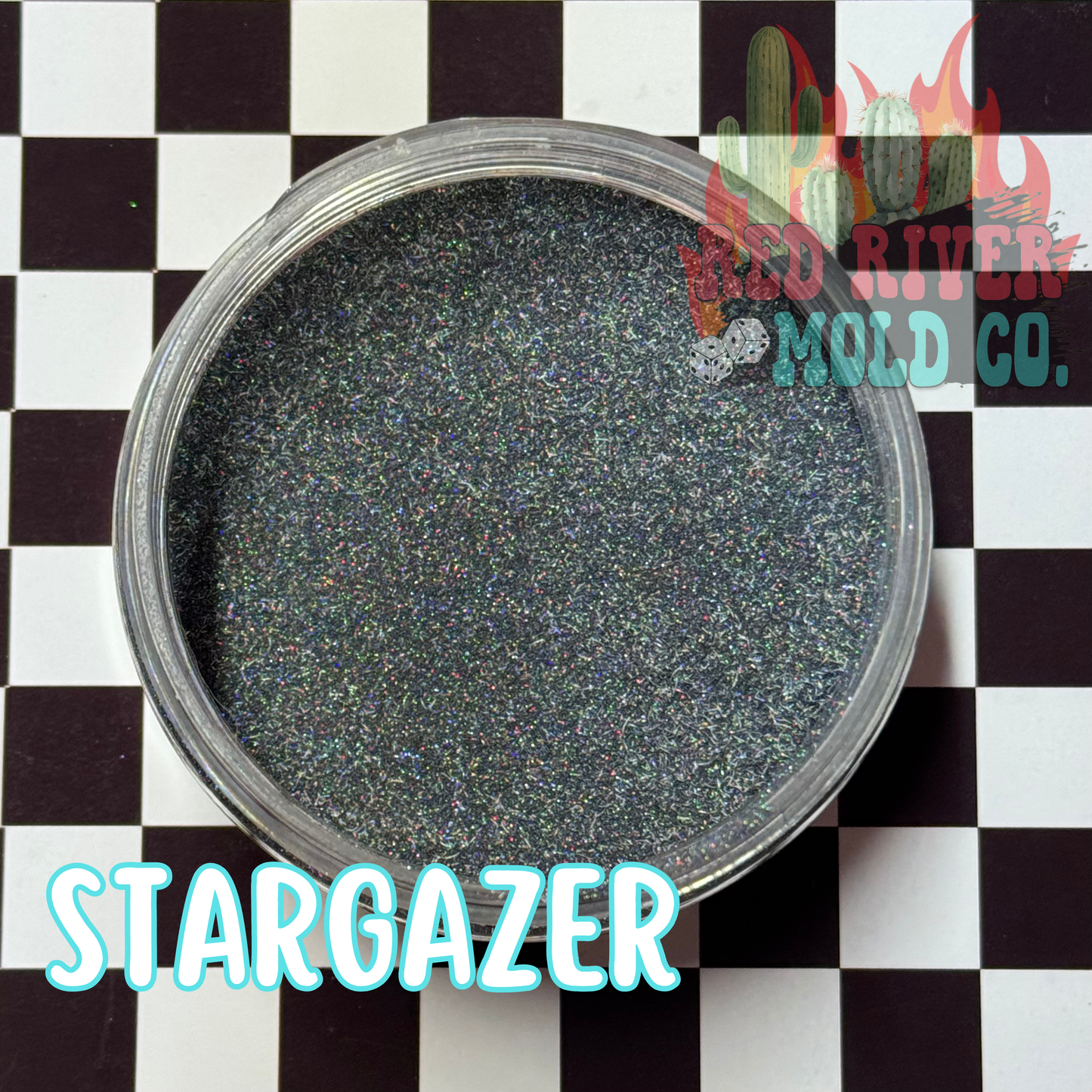 Stargazer Premium Ultra Fine Glitter Dust (1/500) Holographic