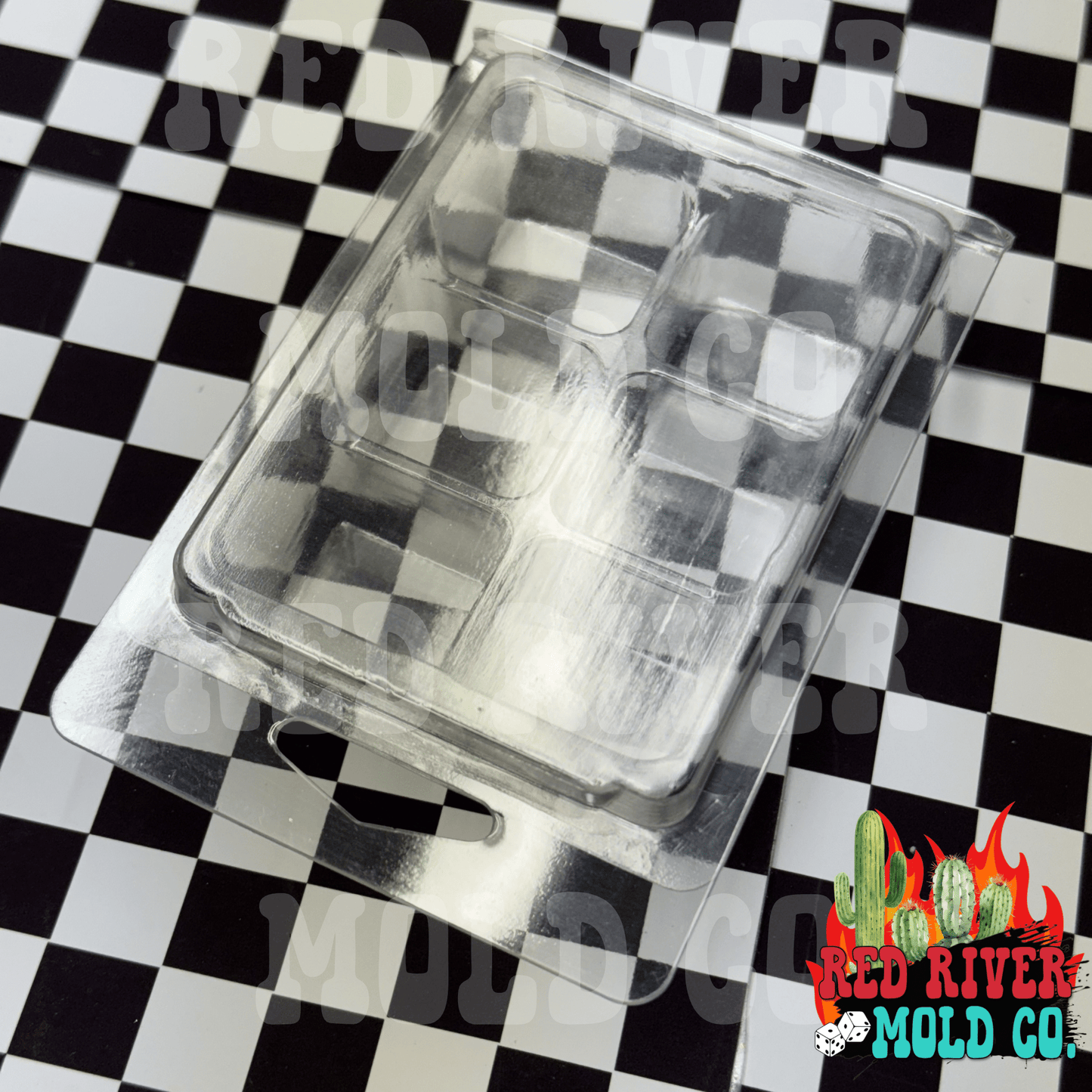 6 cavity wax clamshell - Red River Mold Co