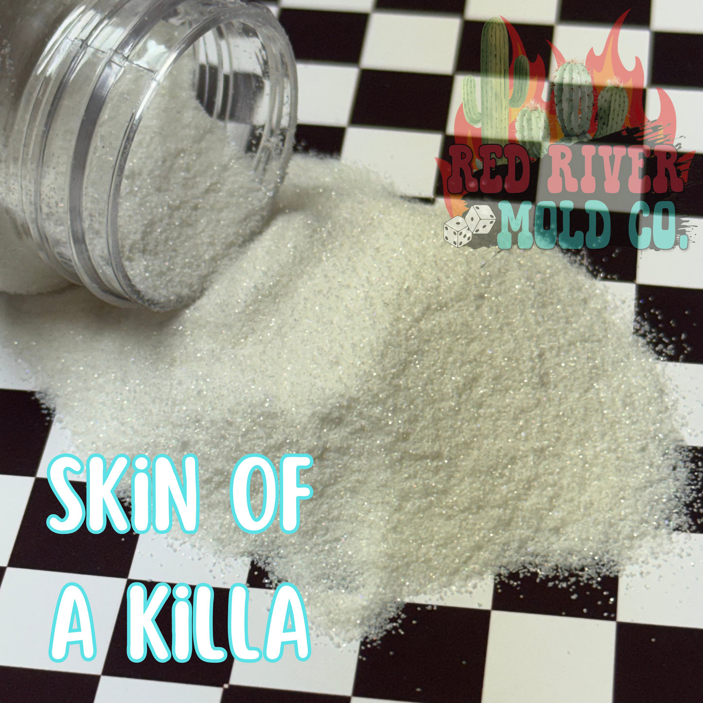 Skin of a killa Premium Fine Glitter (1/128) Holographic