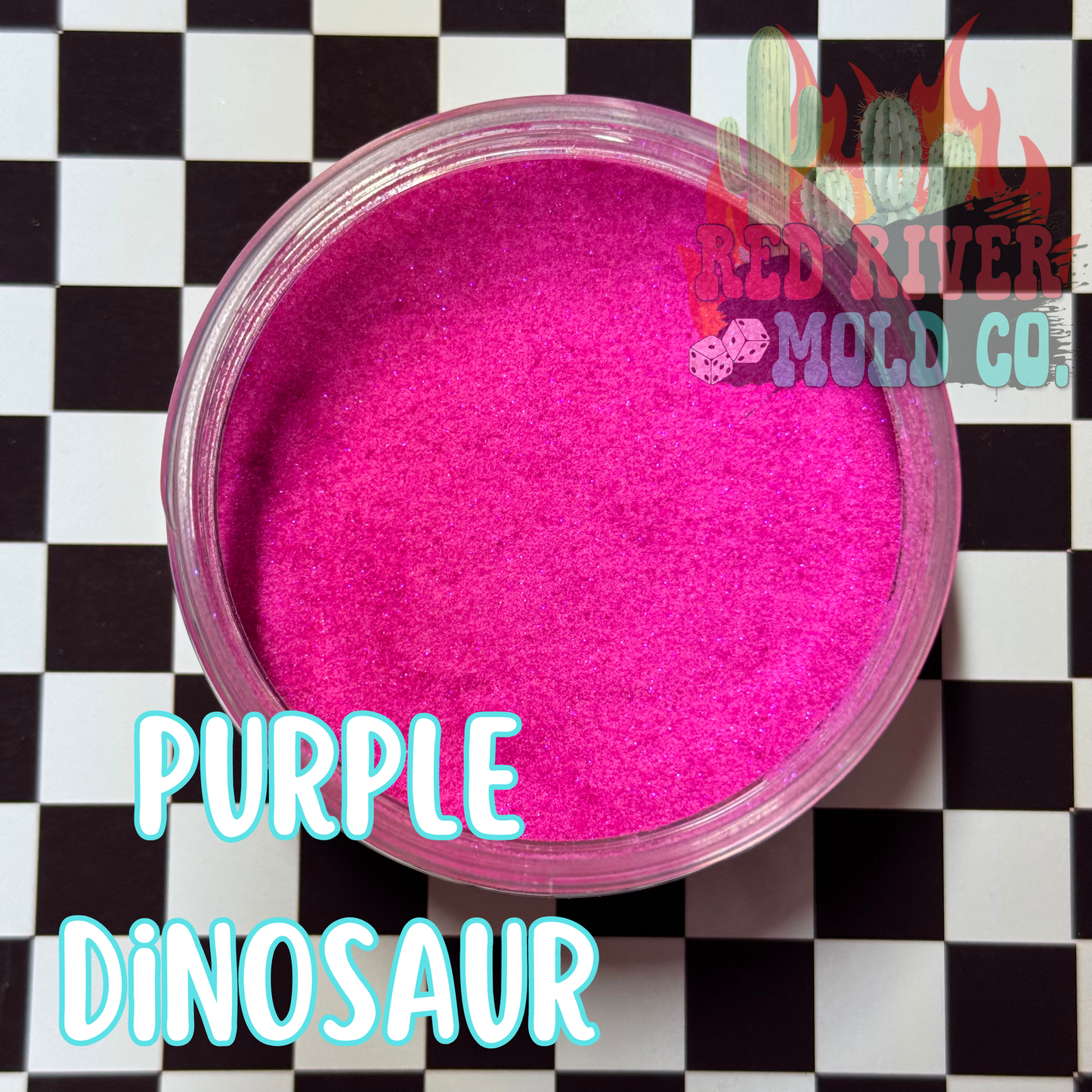 Purple Dinosaur Premium Ultra Fine Glitter Dust (1/500) Iridescent chameleon