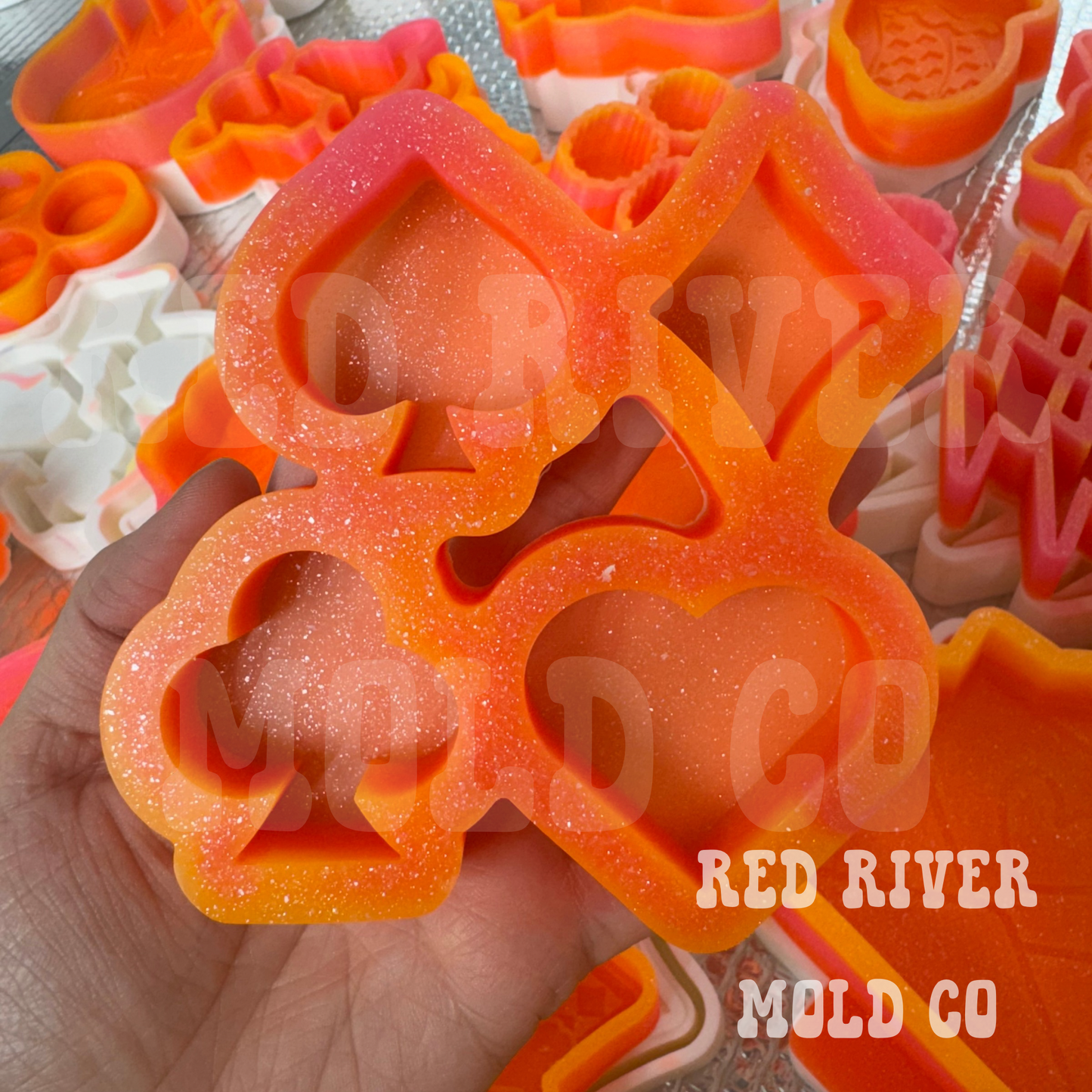 Poker Set Silicone Wax Melt Mold