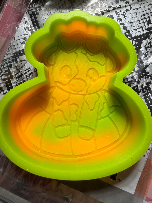 Cow in a floatie B-Grade Silicone Freshie Mold