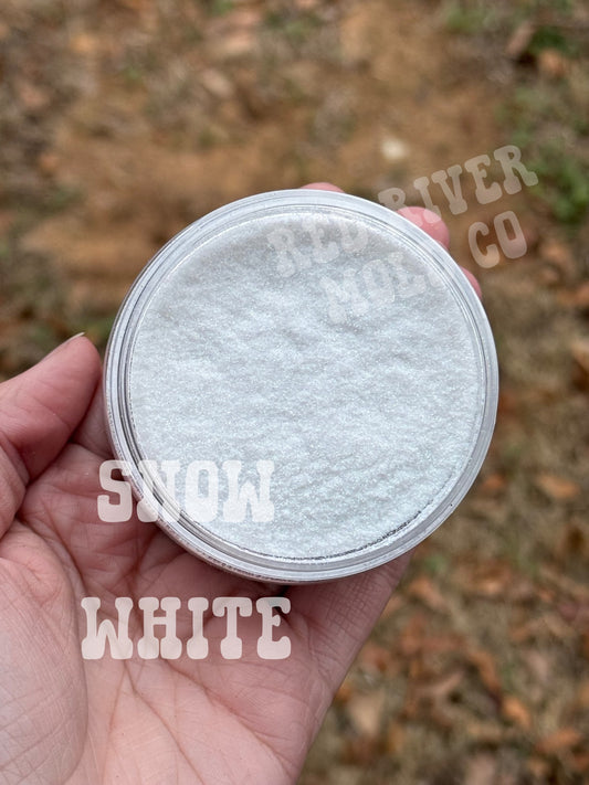 Snow White Premium Ultra Fine Glitter Dust (1/256) Translucent