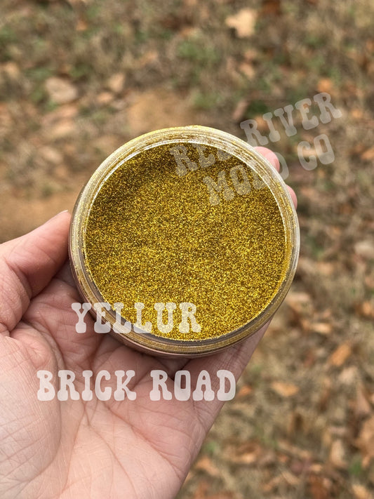 Yellur Brick Road Premium Ultra Fine Glitter Dust (1/256) Holographic