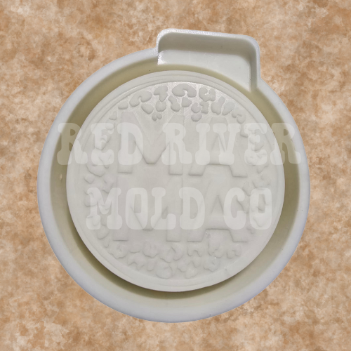 Leopard Mama Round Silicone Freshie Mold