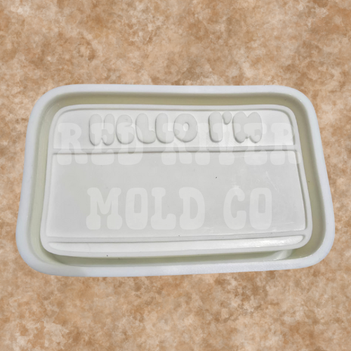 Name Tag mold & cardstock bundle