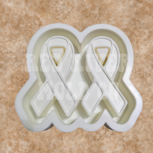 Awareness Ribbon Vent Silicone Freshie/ wax melt Mold