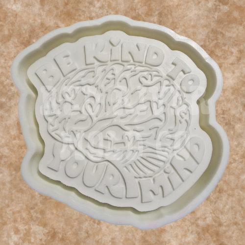 Be Kind To Your Mind Silicone Freshie Mold