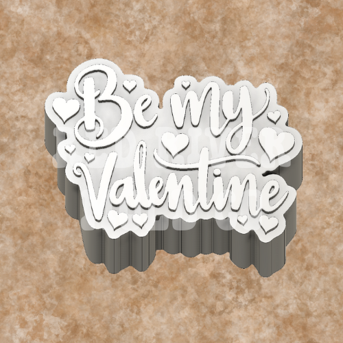 Be My Valentine Silicone Freshie Mold